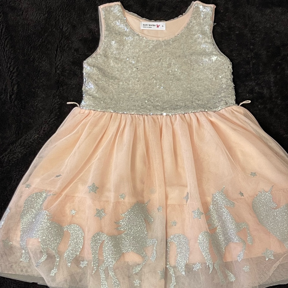 🦄 Sequins  Unicorn Dress 🦄